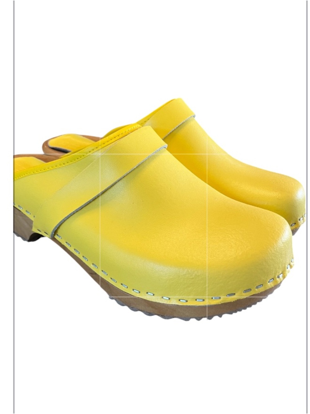 Bjork Yellow Clogs Sz 41 10.5-11